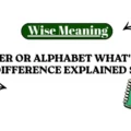 LETTER OR ALPHABET