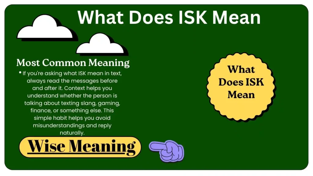 Most Common Meaning
