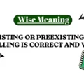 Pre Existing or Preexisting Which Spelling Is Correct and Why