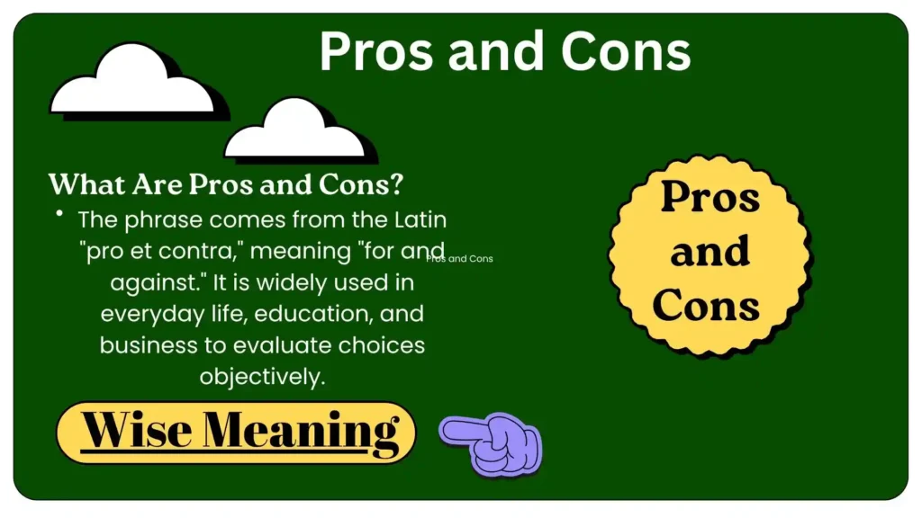 What Are Pros and Cons