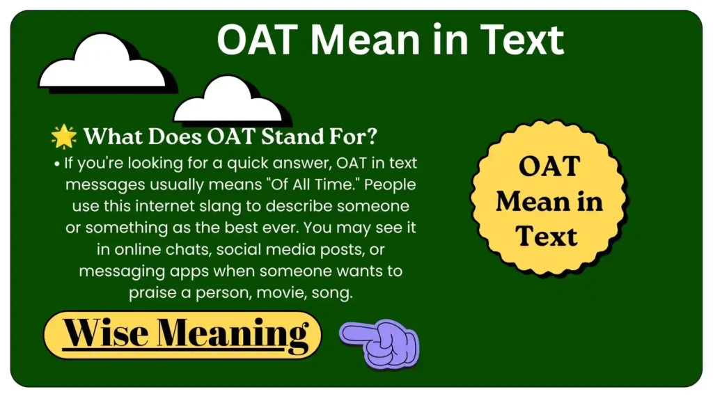 🌟 What Does OAT Stand For