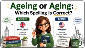 Ageing or Aging_ Which Is Correct in British and US English