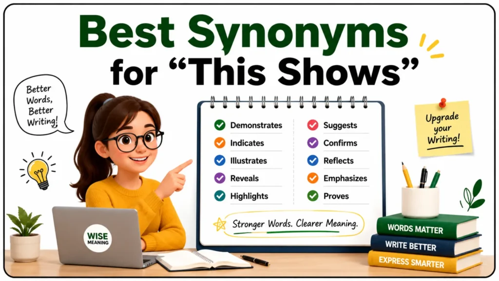 Best Synonyms for _This Shows