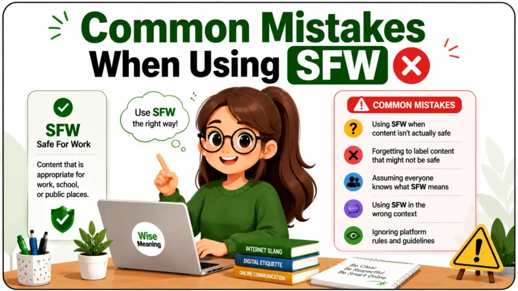 Common Mistakes When Using SFW ❌