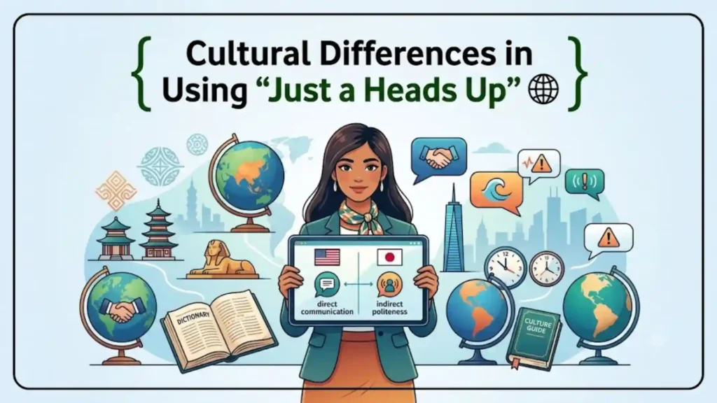 Cultural Differences in Using _Just a Heads Up_ 🌍