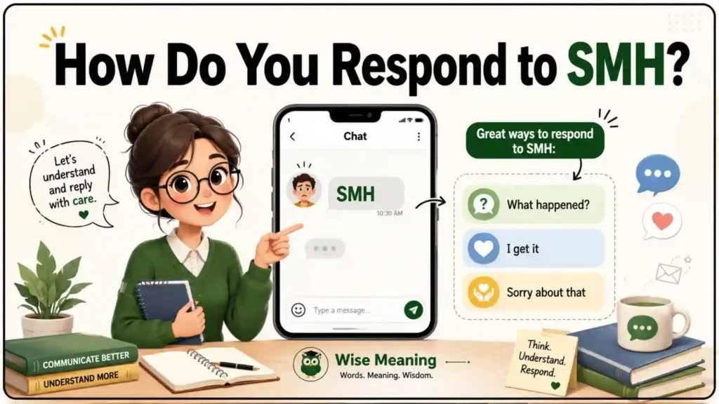 How Do You Respond to SMH