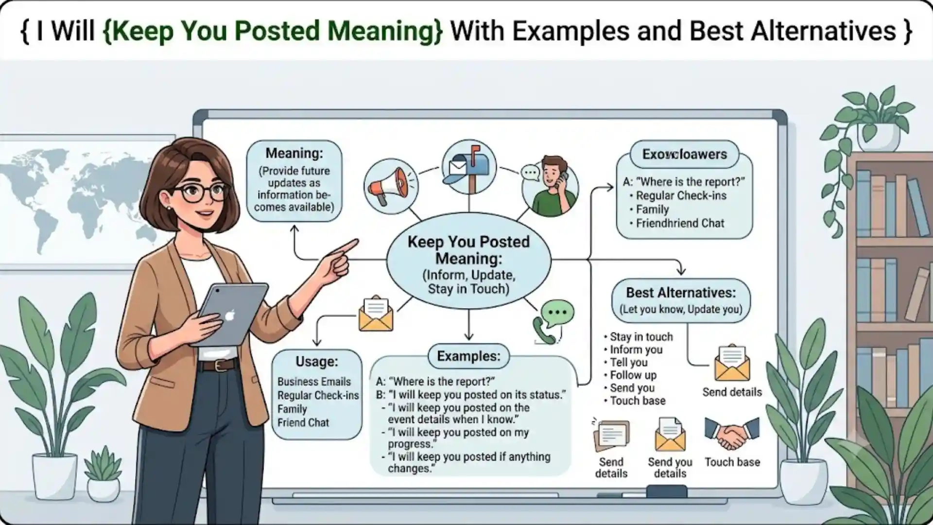 I Will Keep You Posted Meaning With Examples and Best Alternatives