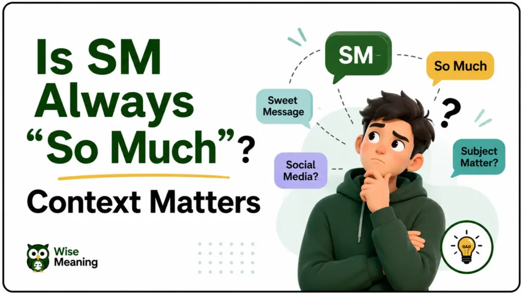 Is SM Always “So Much”_ Context Matters
