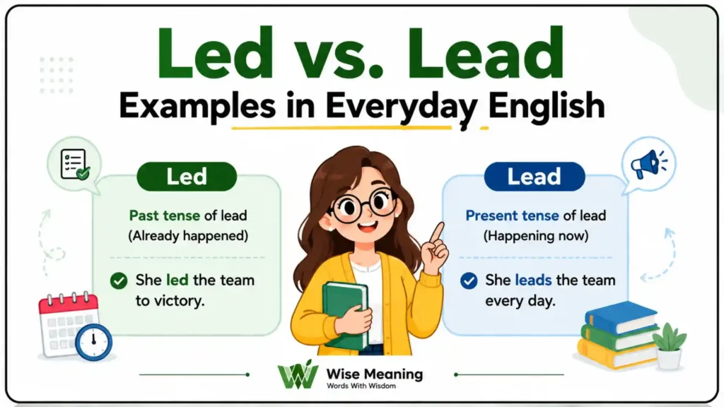 Led vs. Lead Examples in Everyday English