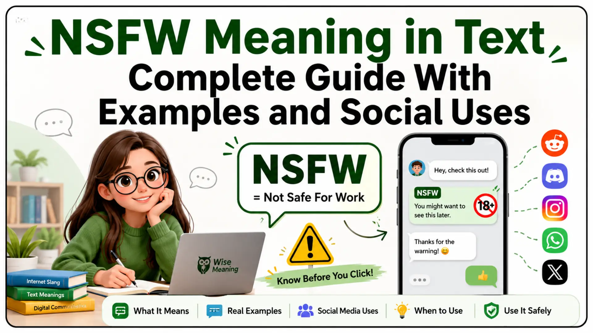 NSFW Meaning in Text Complete Guide With Examples and Social Uses