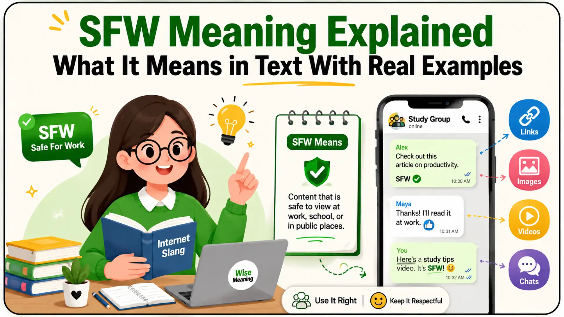SFW Meaning Explained What It Means in Text With Real Examples