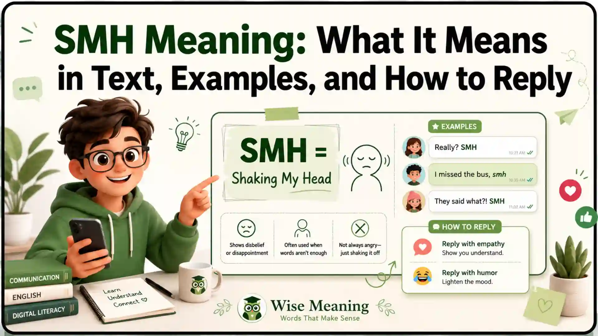 SMH Meaning_ What It Means in Text, Examples, and How to Reply