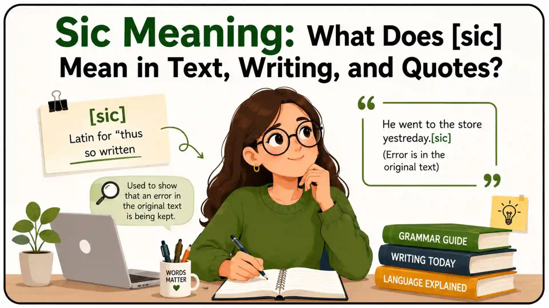 Sic Meaning_ What Does [sic] Mean in Text, Writing, and Quotes
