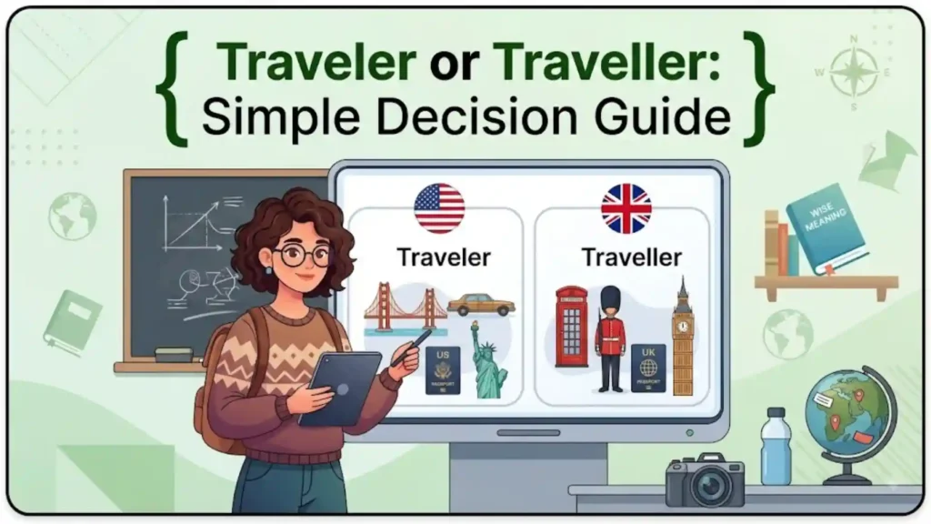 Traveler or Traveller_ Simple Decision Guide