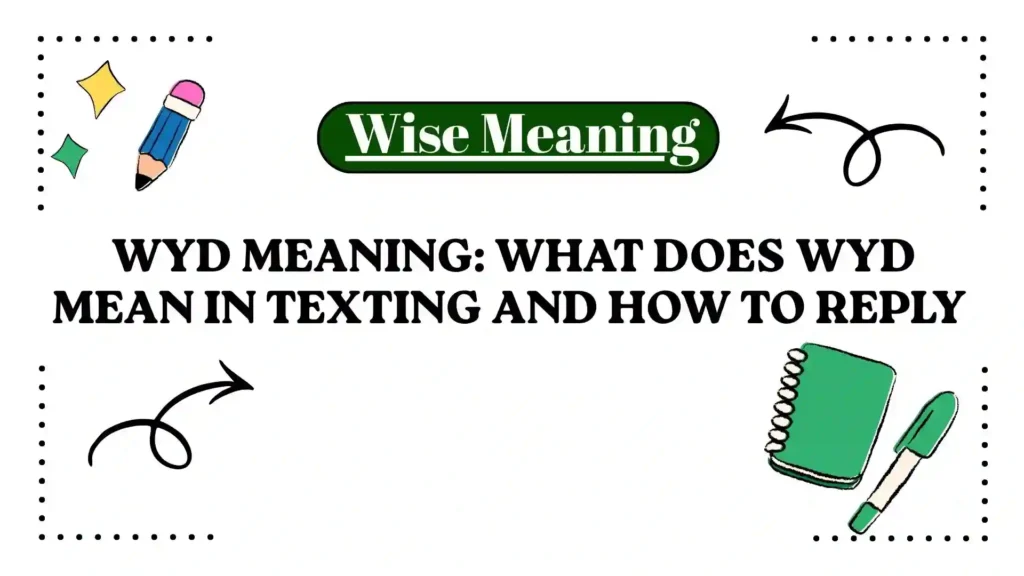 WYD Meaning_ What Does WYD Mean in Texting and How to Reply