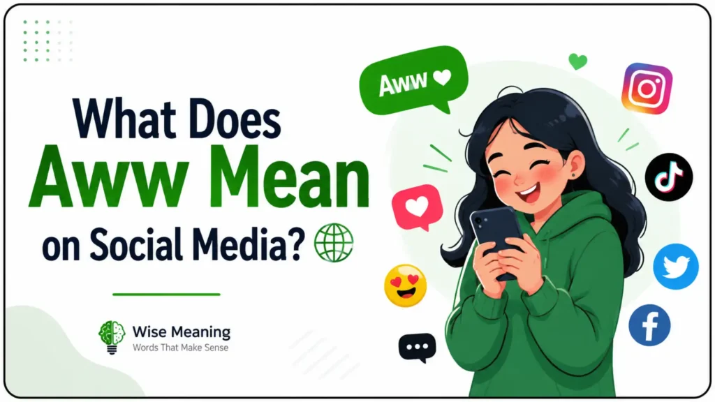 What Does Aww Mean on Social Media_ 🌐