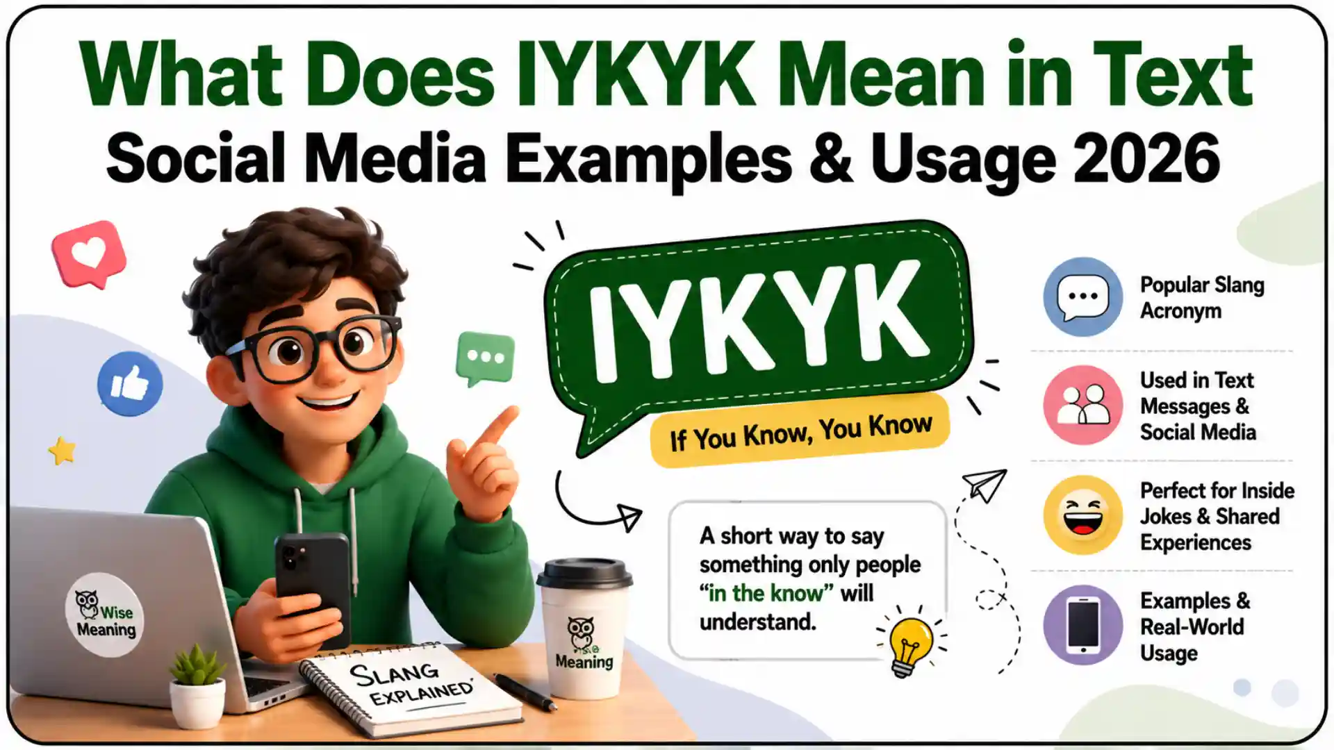 What Does IYKYK Mean in Text Social Media Examples & Usage 2026