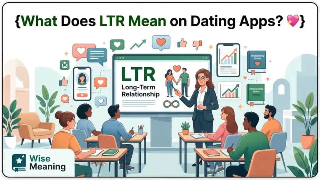 What Does LTR Mean on Dating Apps