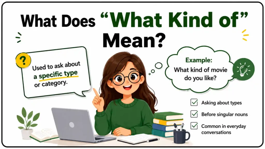 What Does _What Kind of_ Mean