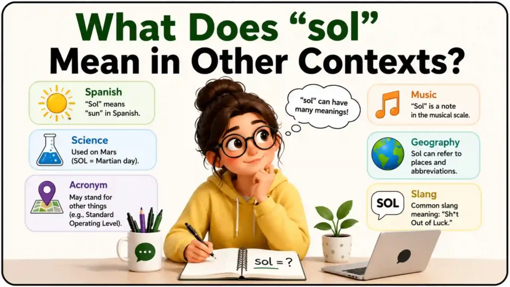 What Does “sol” Mean in Other Contexts