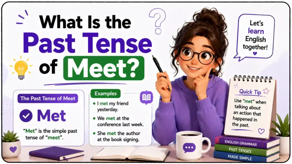 What Is the Past Tense of Meet