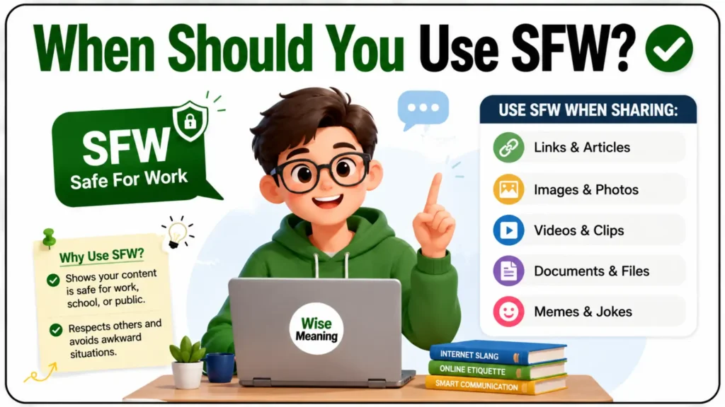 When Should You Use SFW_ ✅