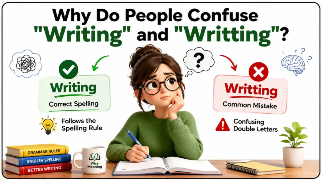 Why Do People Confuse _Writing_ and _Writting