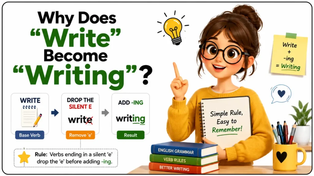 Why Does _Write_ Become _Writing