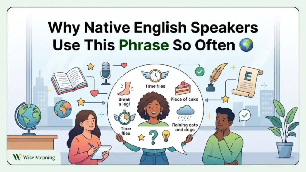 Why Native English Speakers Use This Phrase So Often 🌍