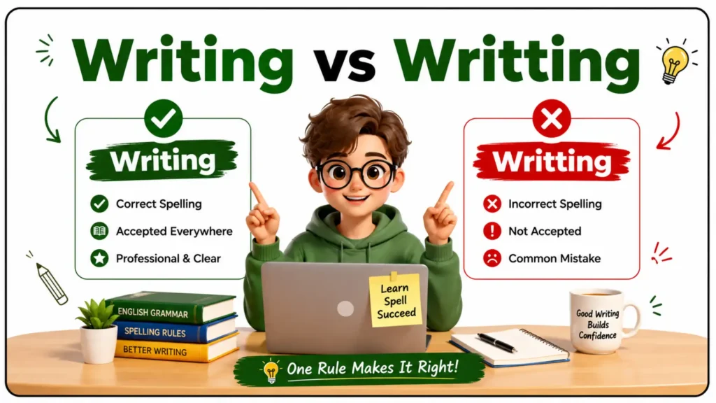 Writing vs Writting