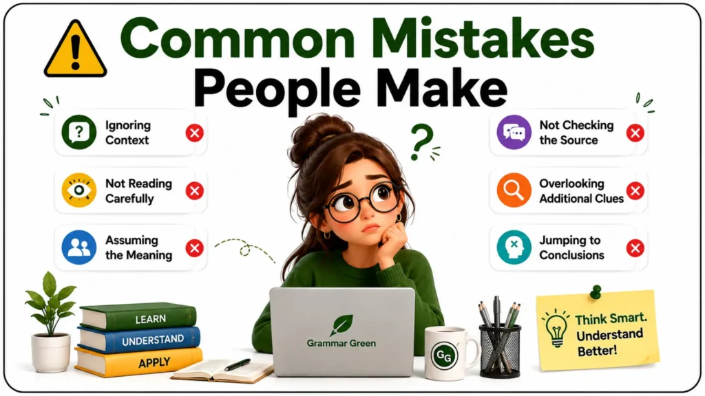 ⚠️ Common Mistakes People Make