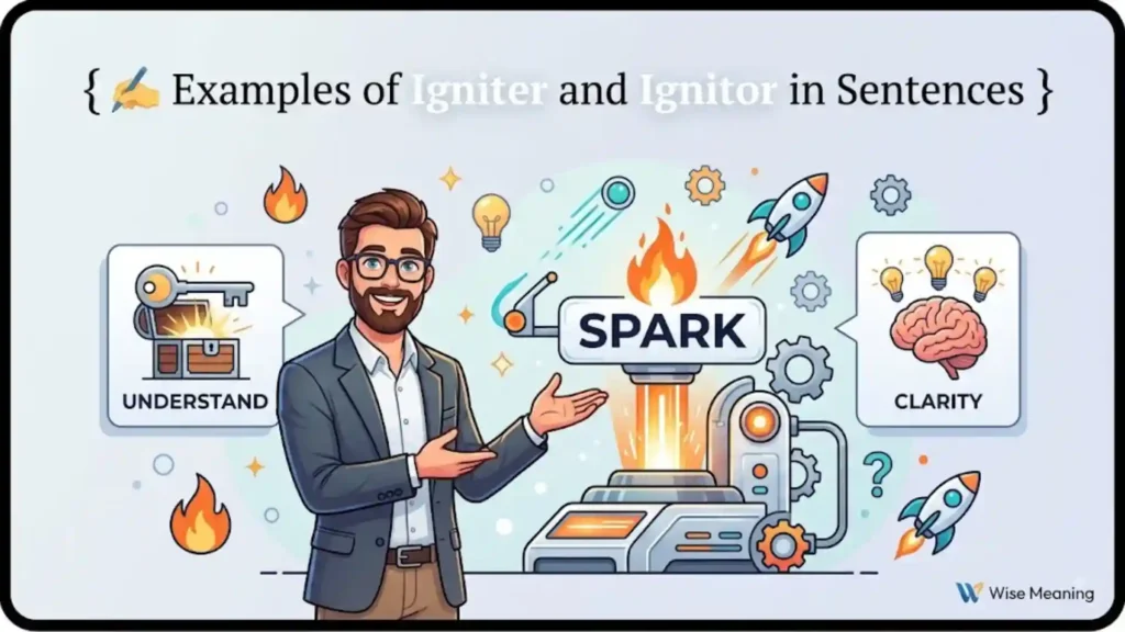 ✍️ Examples of Igniter and Ignitor in Sentences