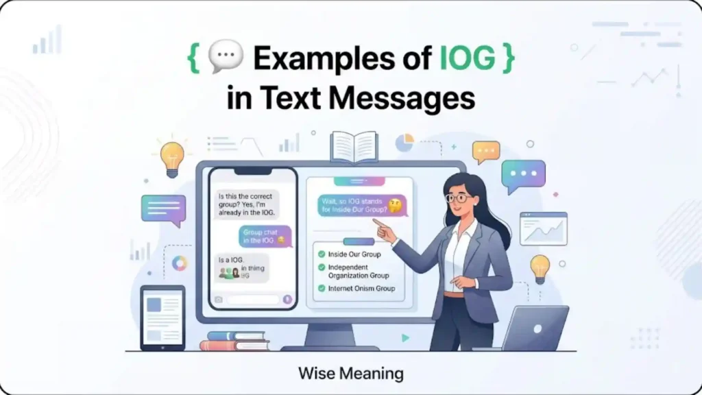 💬 Examples of IOG in Text Messages