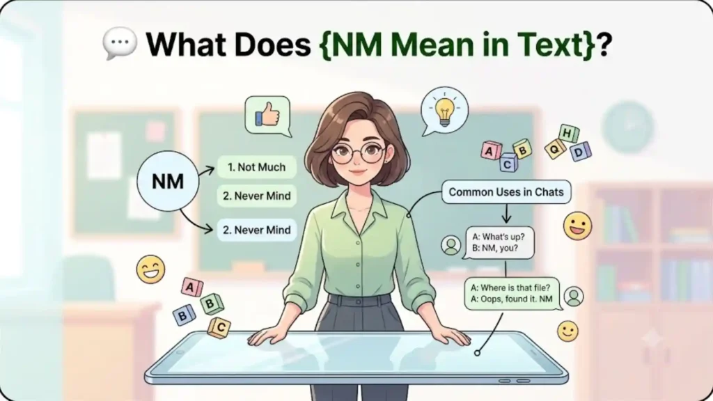 💬 What Does NM Mean in Text
