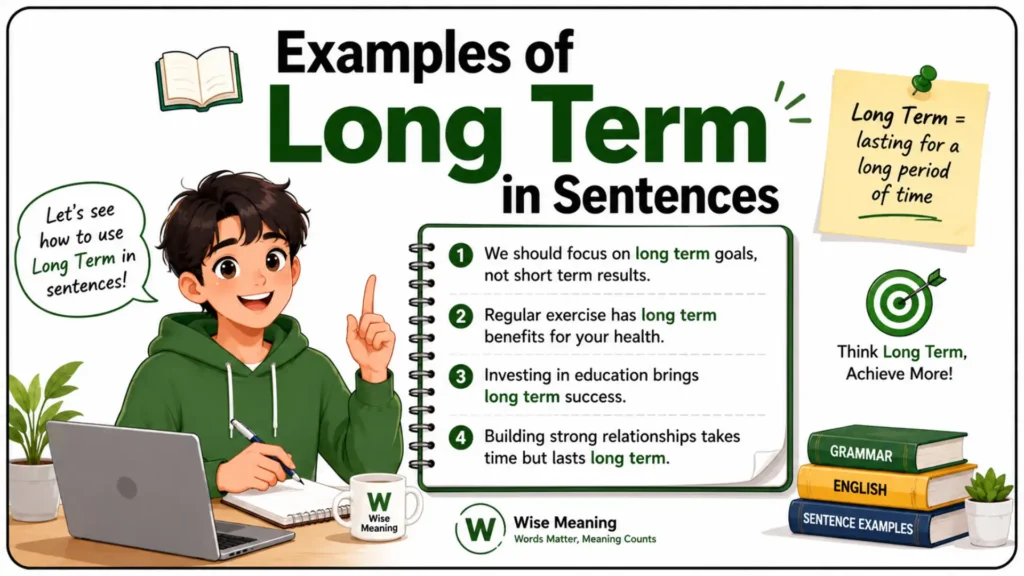 📖 Examples of Long Term in Sentences