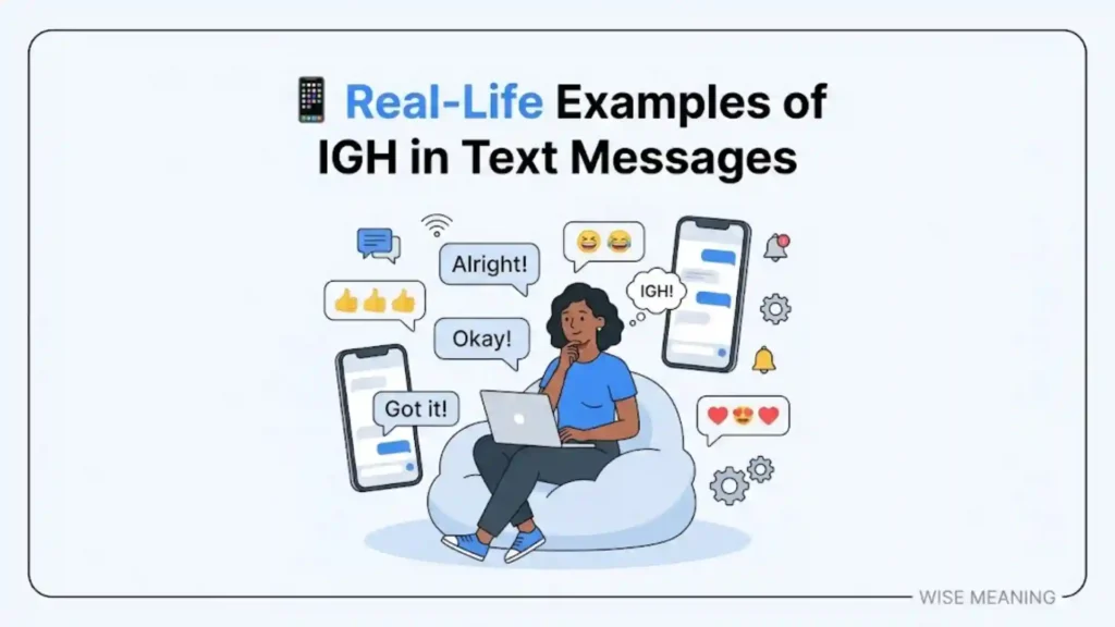 📱 Real-Life Examples of IGH in Text Messages