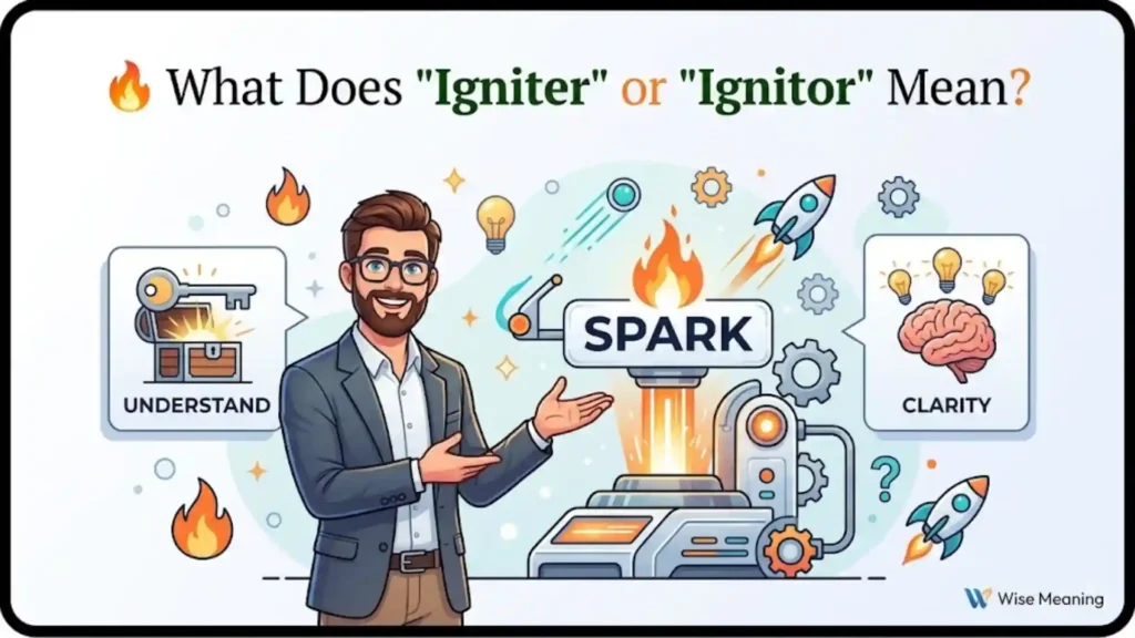 🔥 What Does _Igniter_ or _Ignitor_ Mean