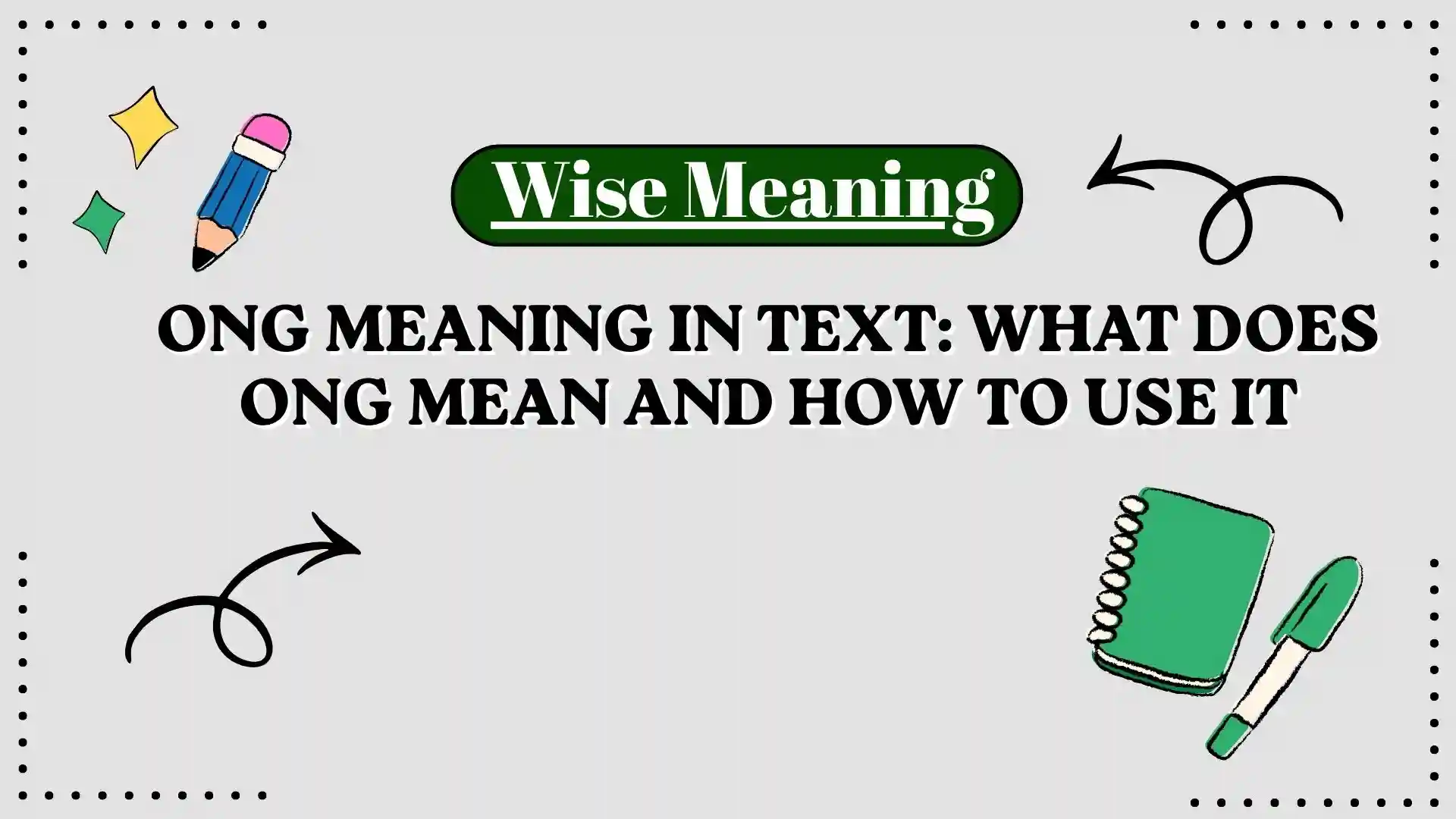 ONG Meaning in Text_ What Does ONG Mean and How to Use It