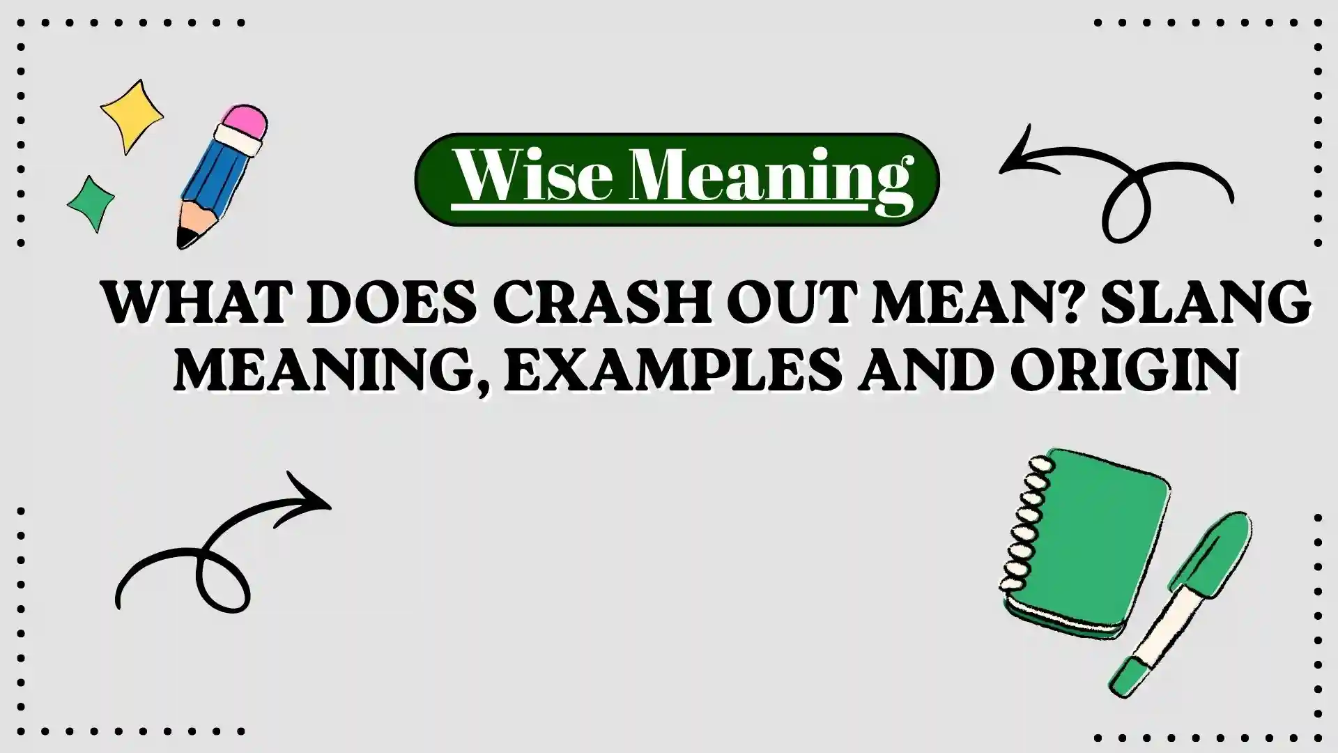 What Does Crash Out Mean_ Slang Meaning, Examples and Origin
