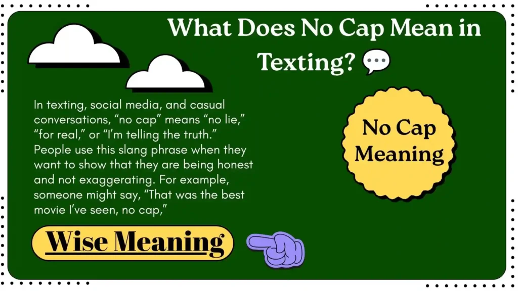 What Does No Cap Mean in Texting_ 💬