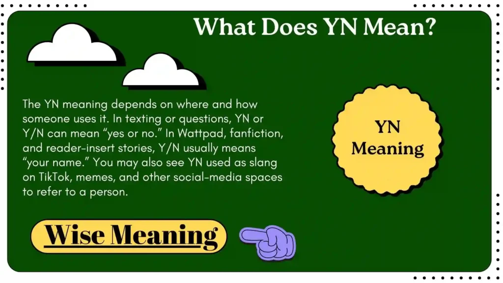 What Does YN Mean