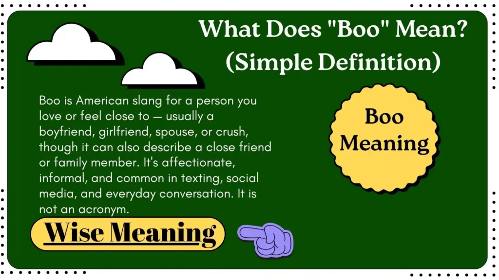 What Does _Boo_ Mean_ (Simple Definition)
