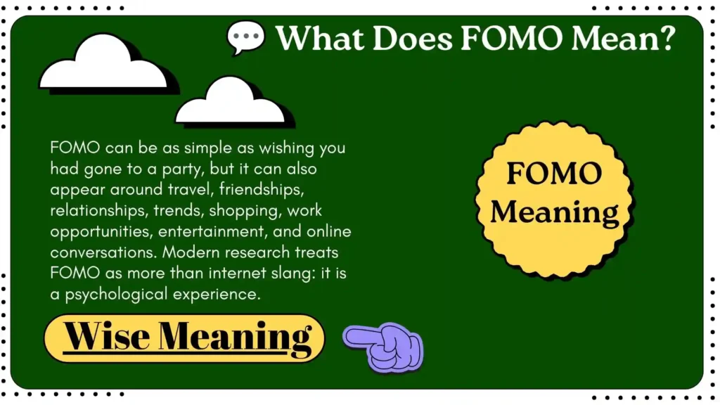 💬 What Does FOMO Mean