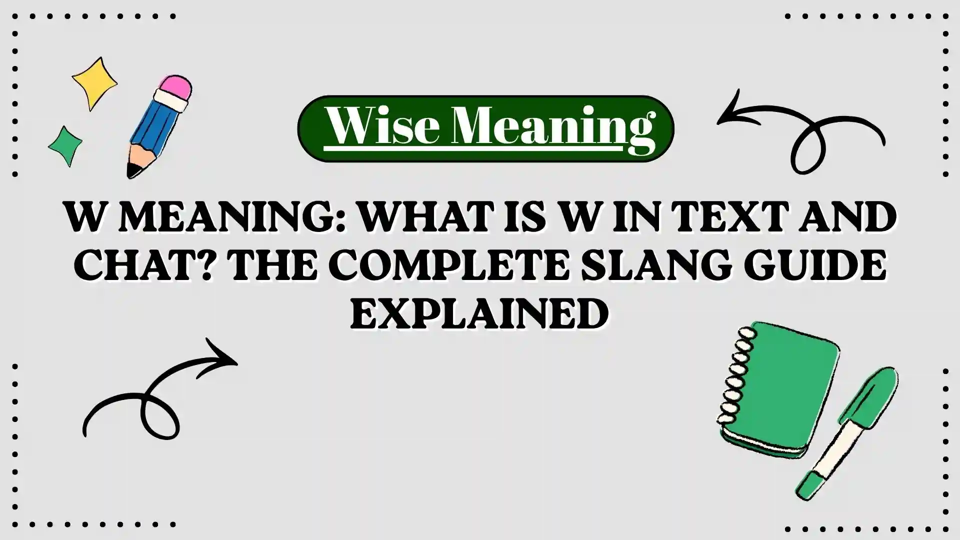 W Meaning_ What Is W in Text and Chat_ The Complete Slang Guide Explained