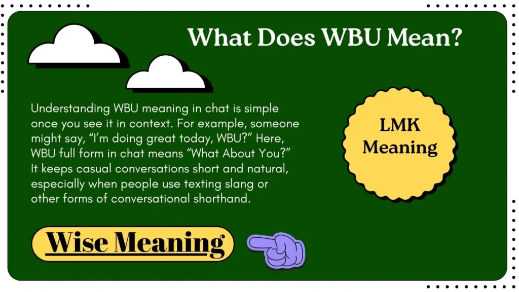 What Does WBU Mean